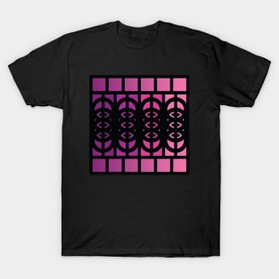 “Dimensional Cloning” - V.6 Purple - (Geometric Art) (Dimensions) - Doc Labs T-Shirt